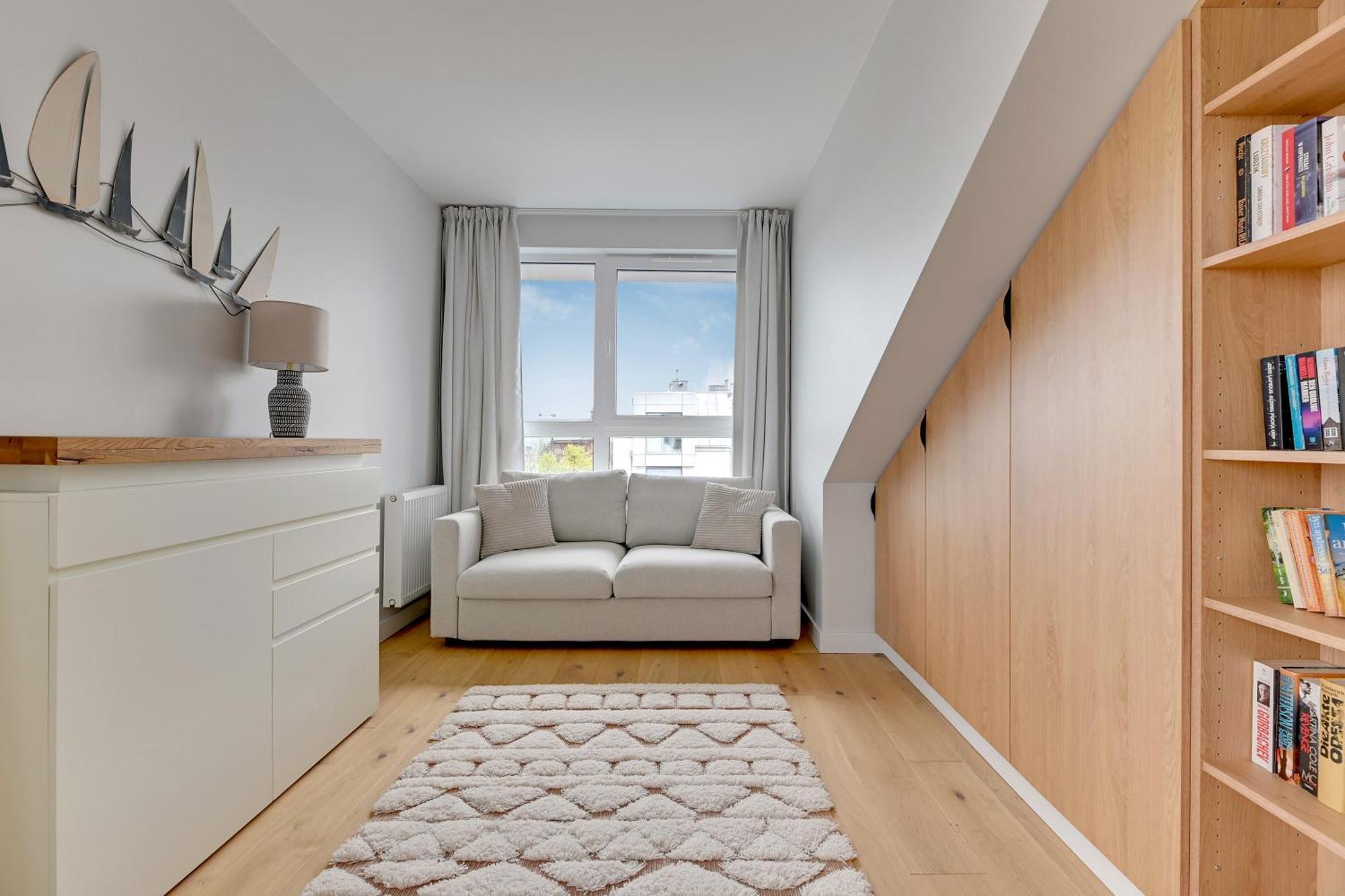 Apartamento Blue Mandarin Marina Gdansk Habitación foto
