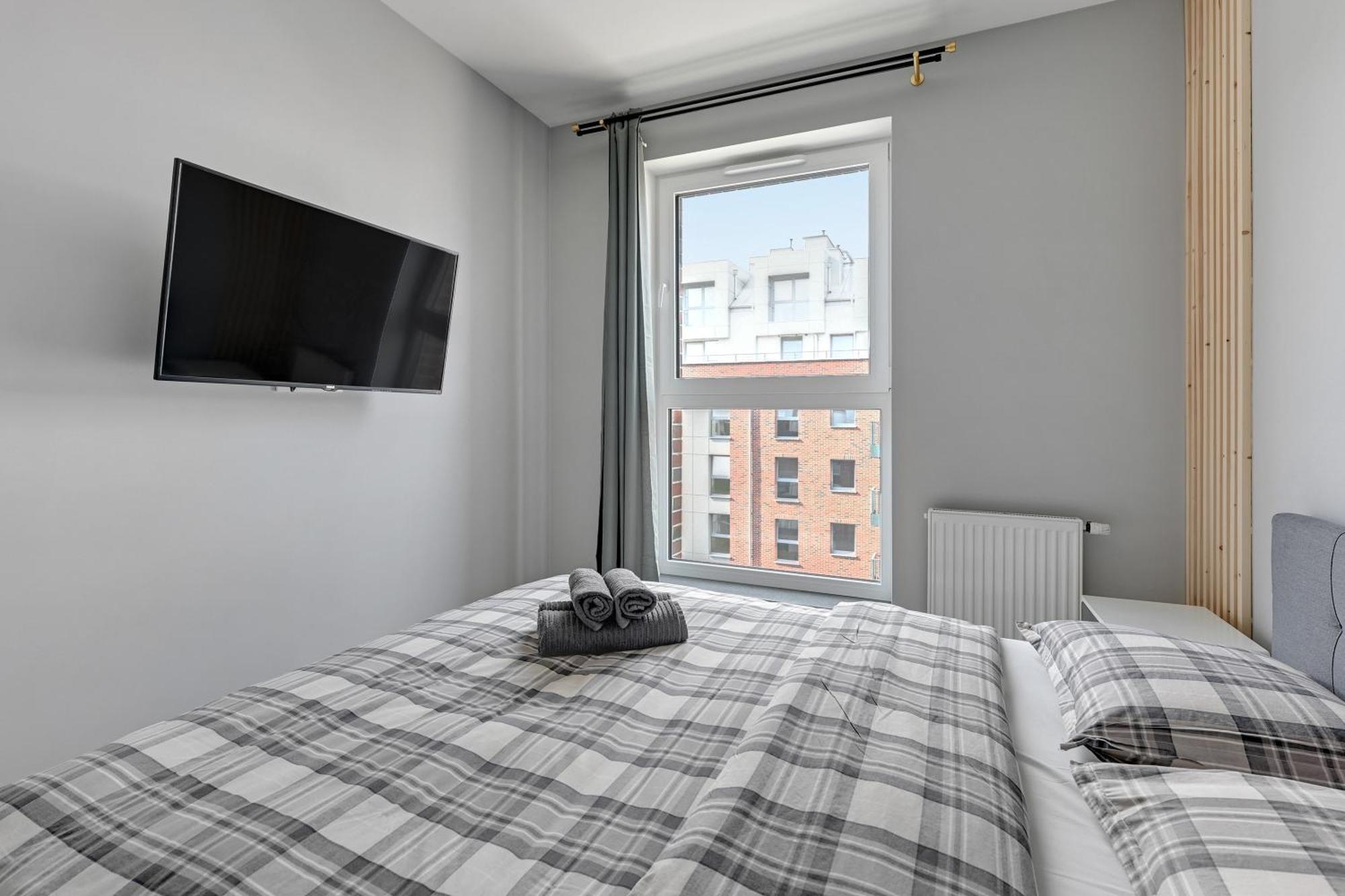 Apartamento Blue Mandarin Marina Gdansk Habitación foto