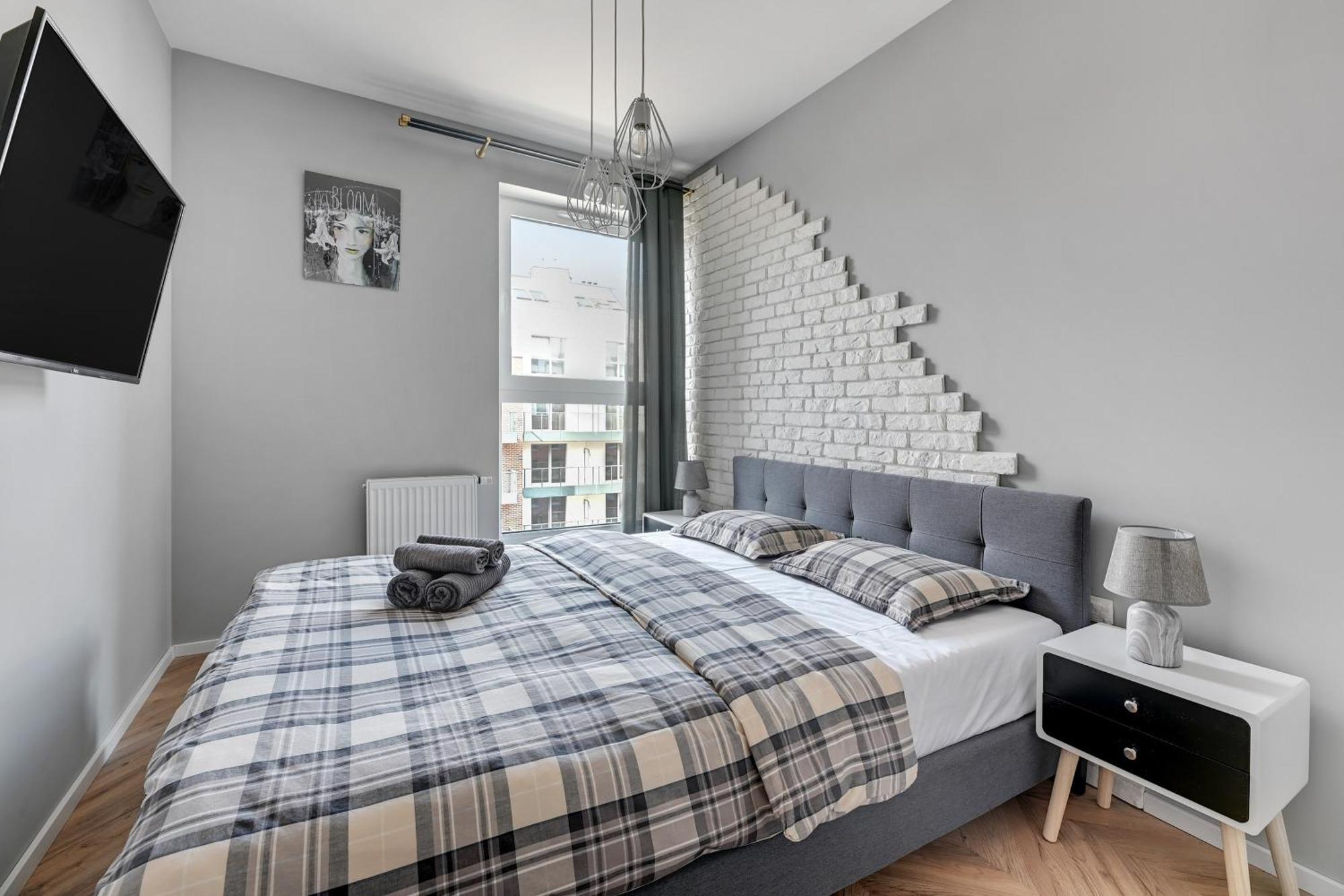 Apartamento Blue Mandarin Marina Gdansk Habitación foto