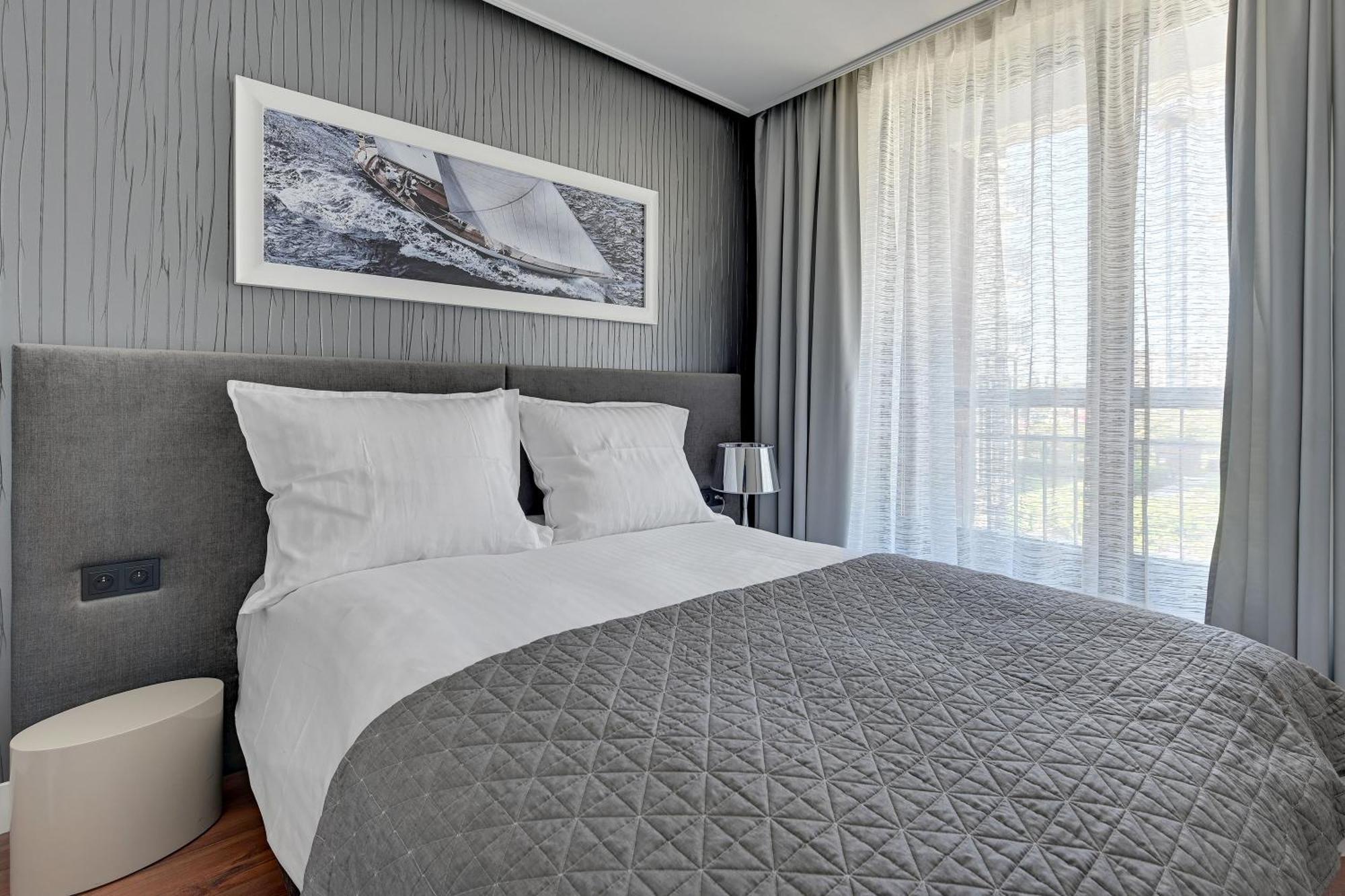 Apartamento Blue Mandarin Marina Gdansk Habitación foto