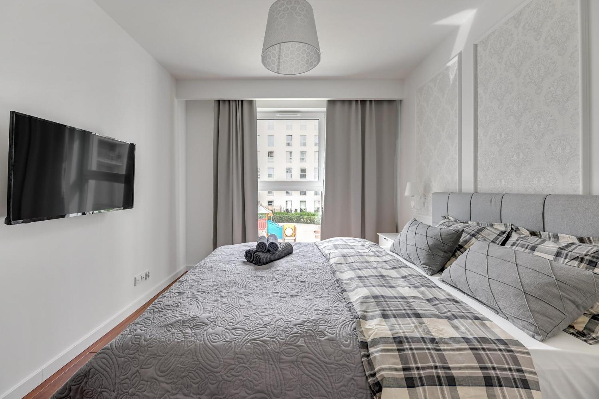 Apartamento Blue Mandarin Marina Gdansk Habitación foto