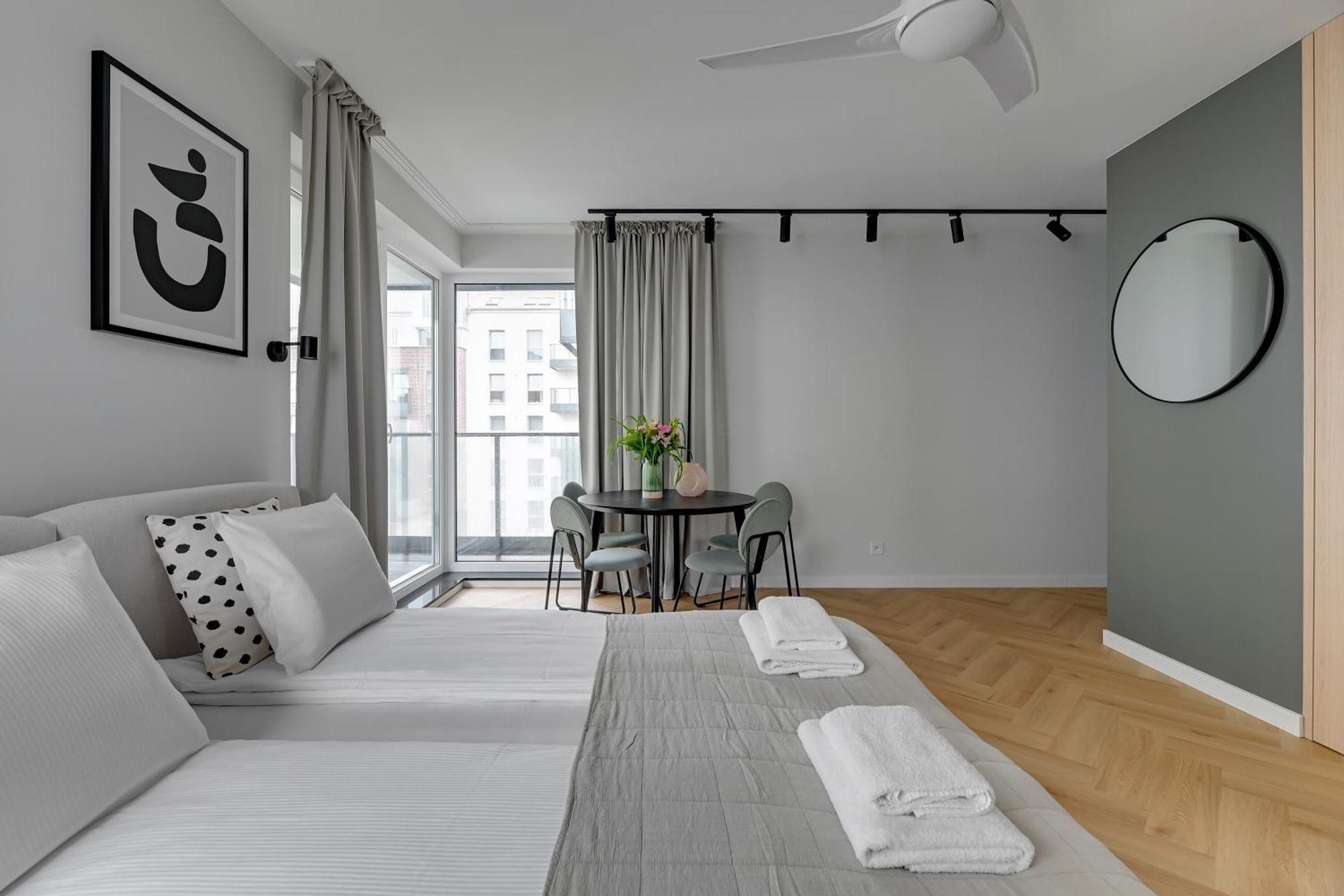 Apartamento Blue Mandarin Marina Gdansk Habitación foto