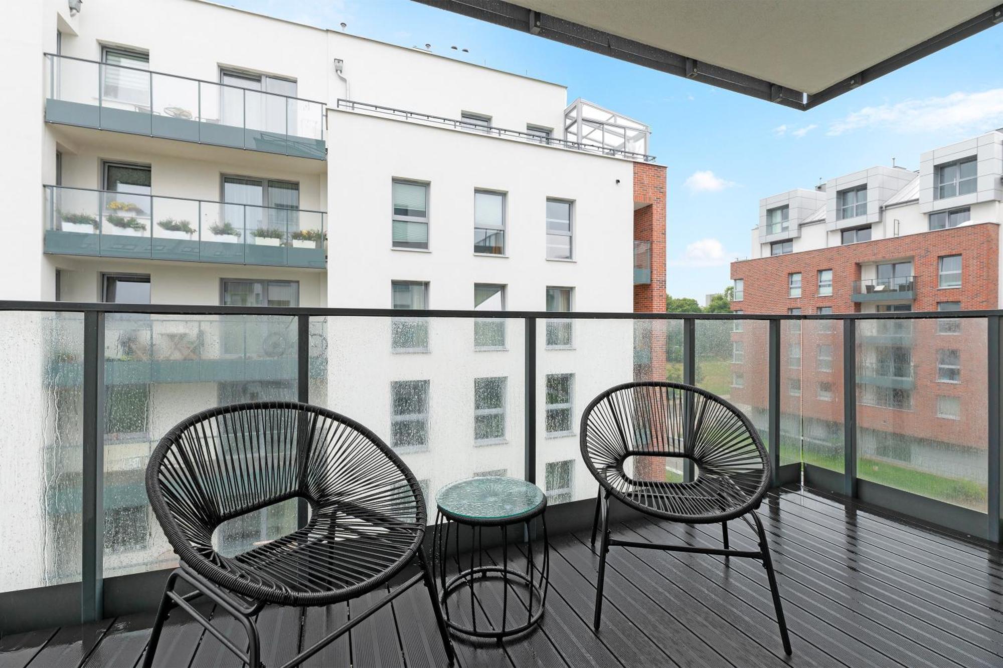 Apartamento Blue Mandarin Marina Gdansk Habitación foto