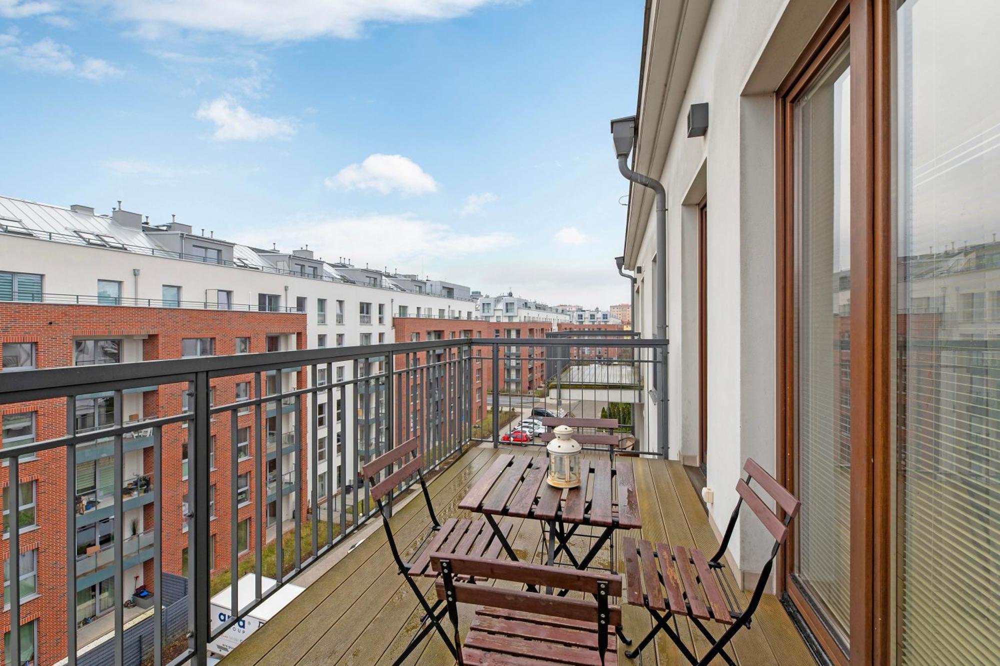 Apartamento Blue Mandarin Marina Gdansk Habitación foto