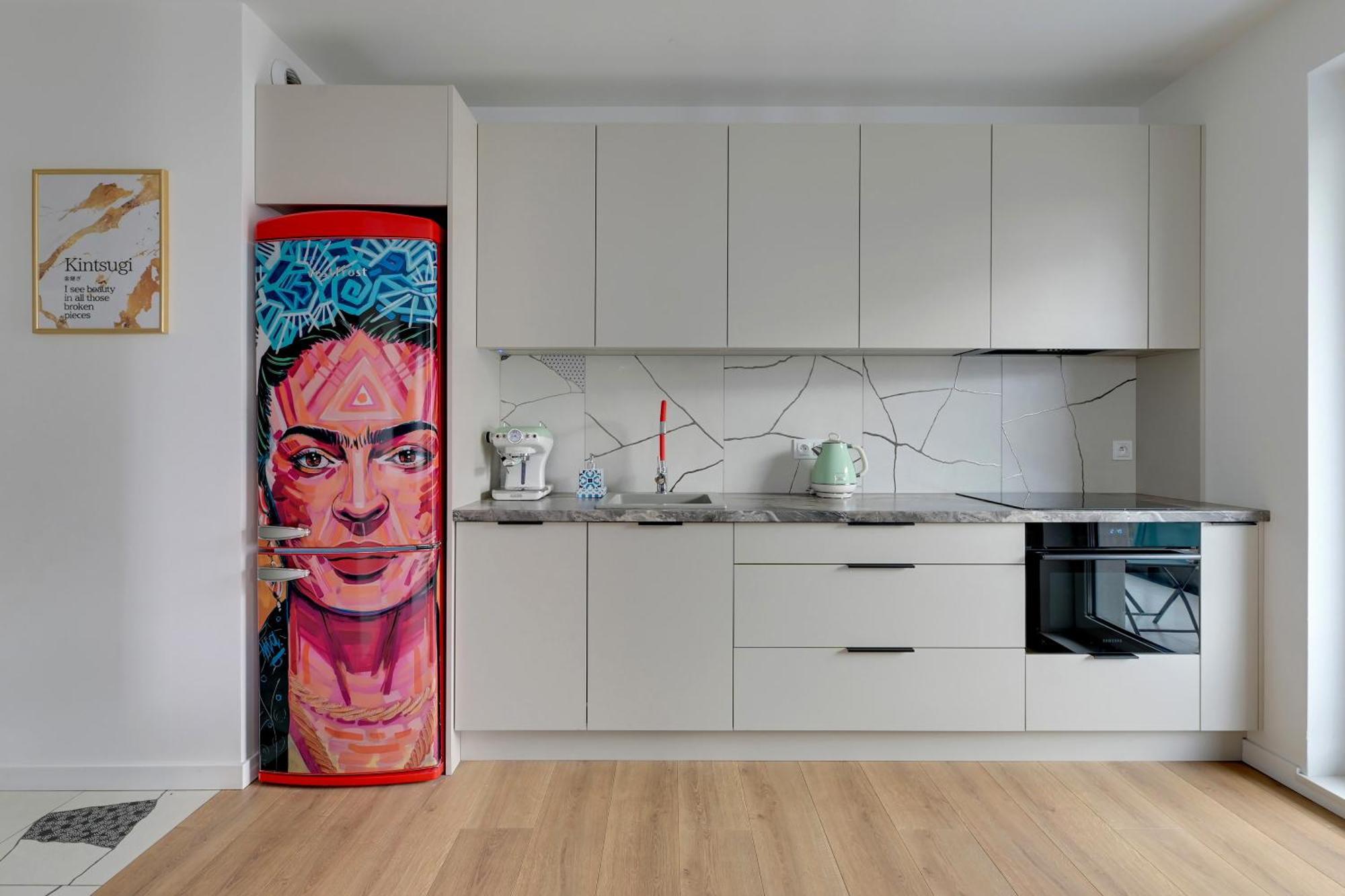 Apartamento Blue Mandarin Marina Gdansk Habitación foto