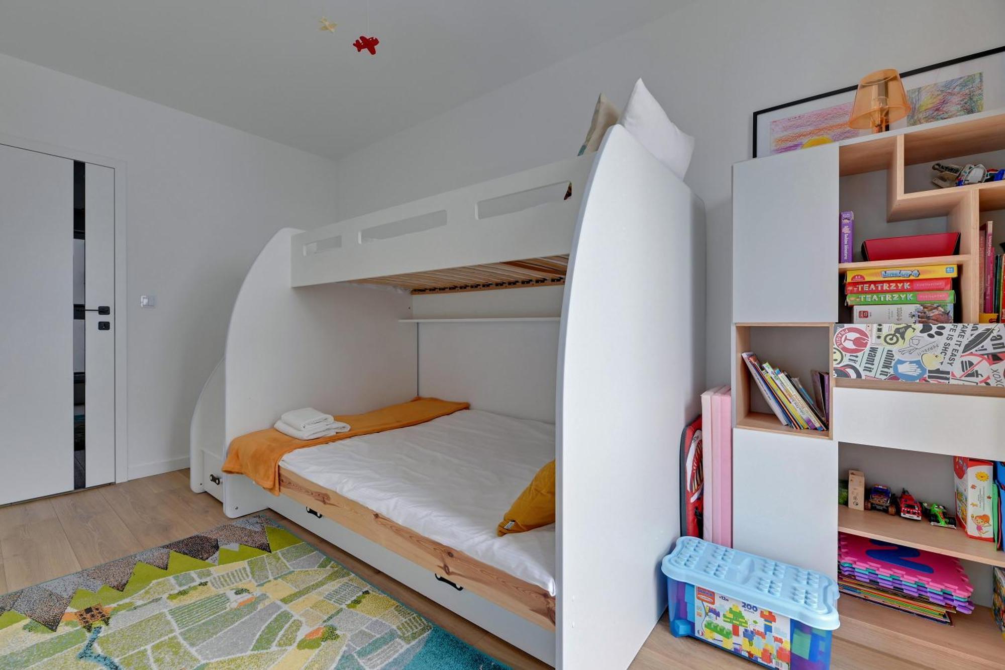 Apartamento Blue Mandarin Marina Gdansk Habitación foto