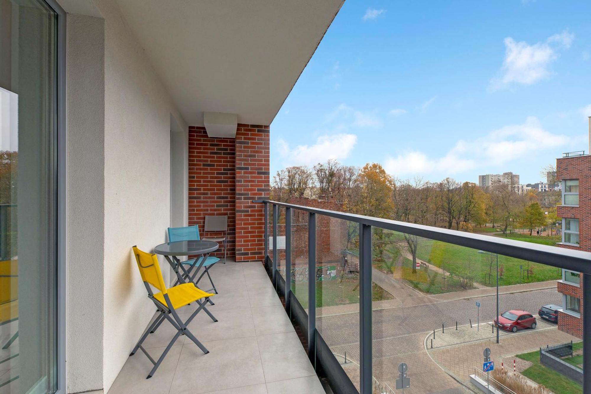 Apartamento Blue Mandarin Marina Gdansk Habitación foto