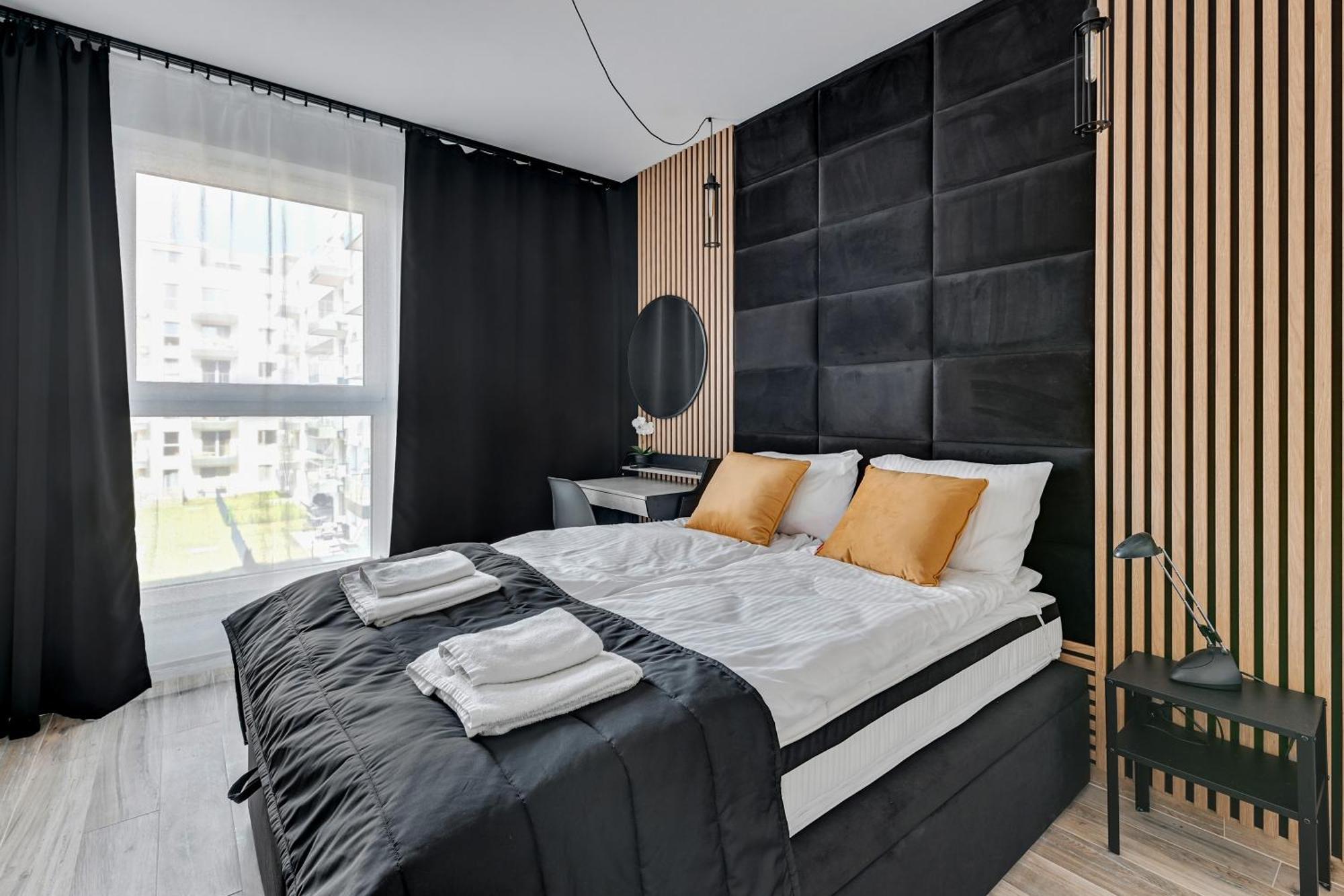 Apartamento Blue Mandarin Marina Gdansk Habitación foto