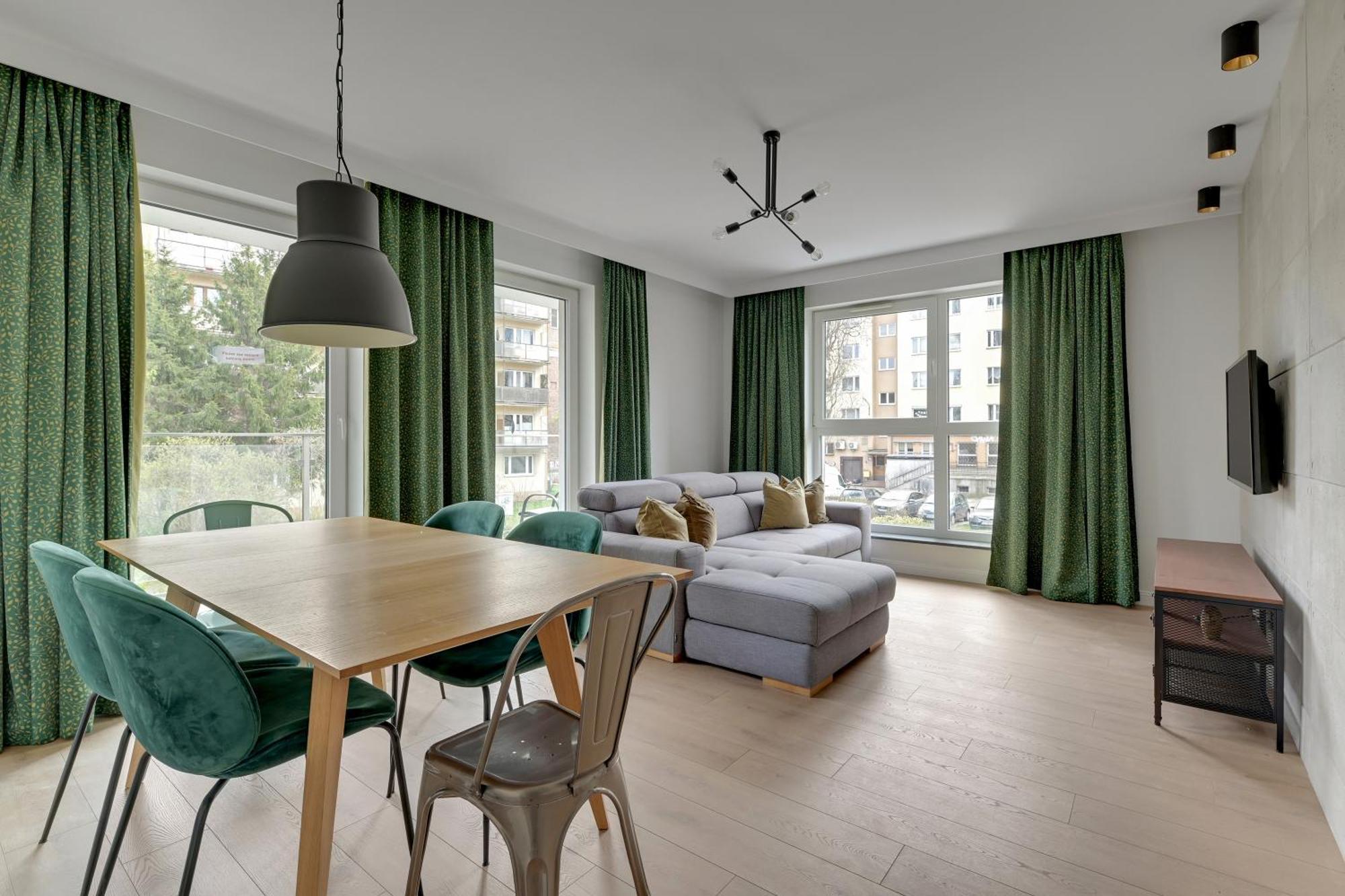 Apartamento Blue Mandarin Marina Gdansk Habitación foto