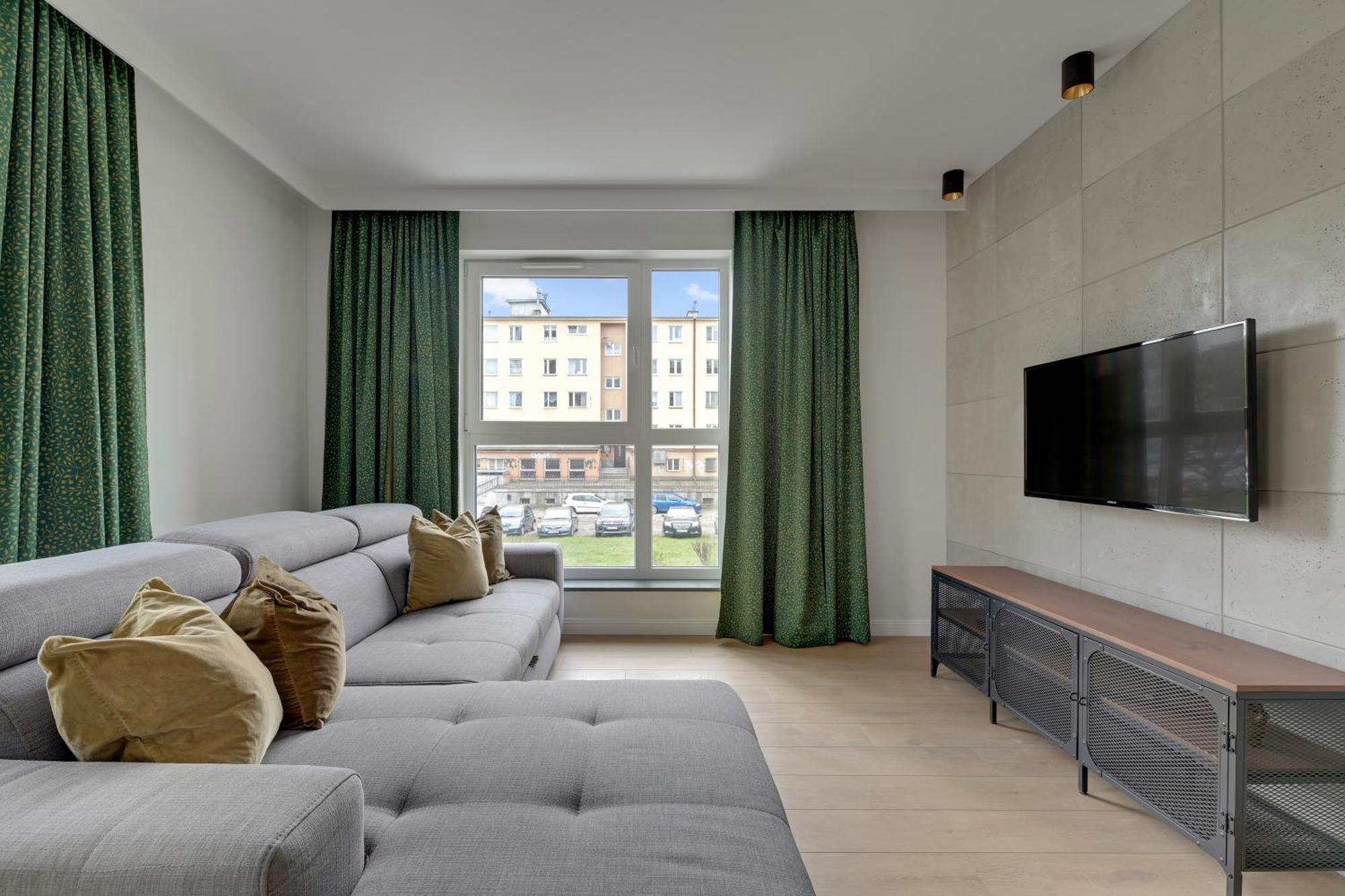 Apartamento Blue Mandarin Marina Gdansk Habitación foto
