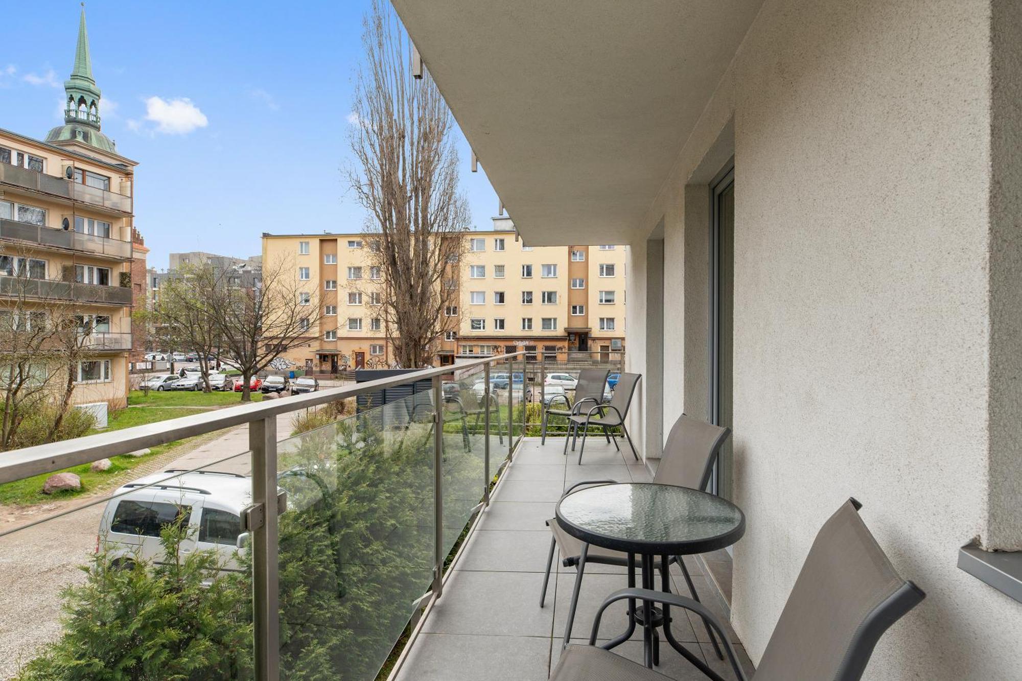 Apartamento Blue Mandarin Marina Gdansk Habitación foto